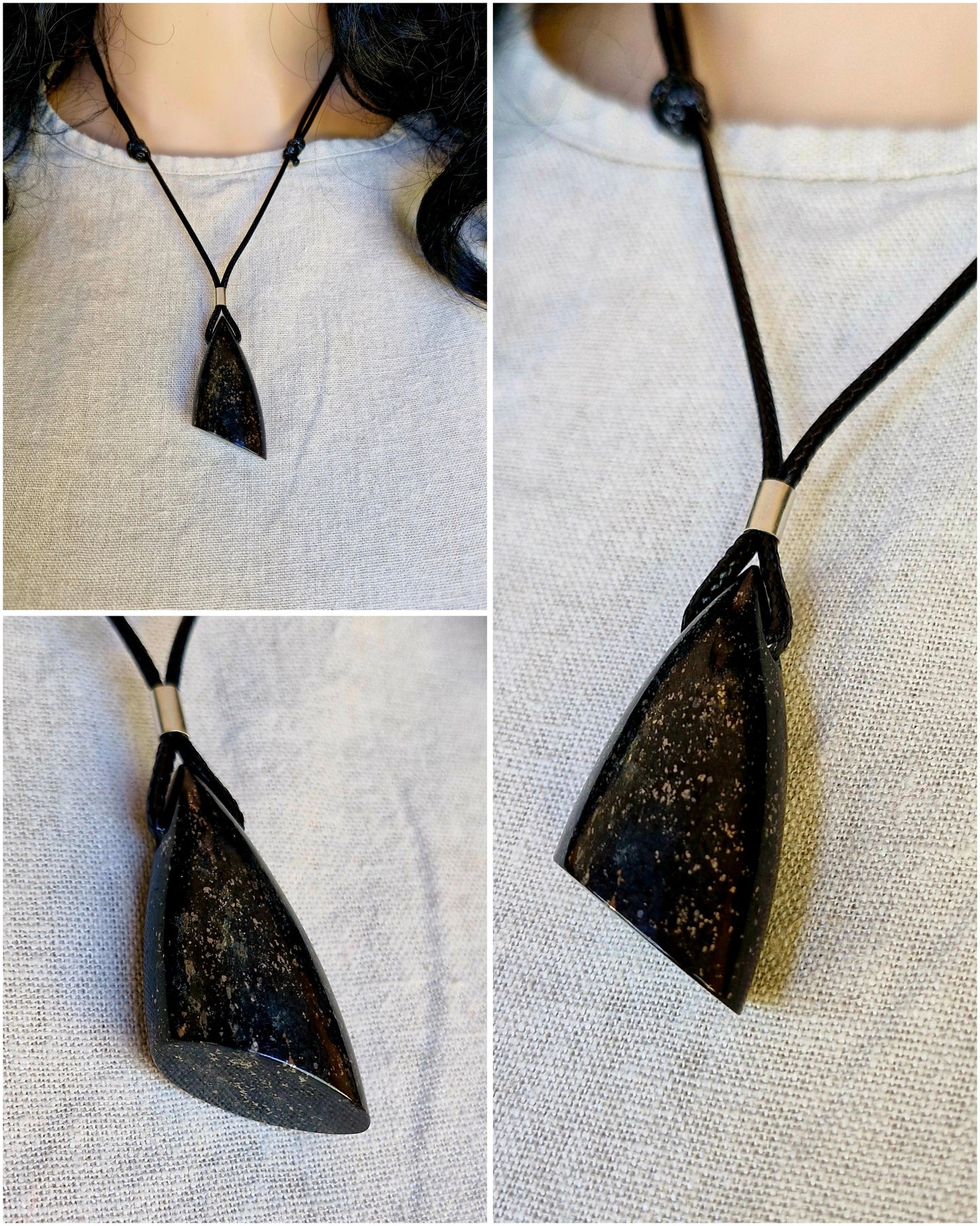 Kulons - magnetīts + pirīts (magnetite + pirite)