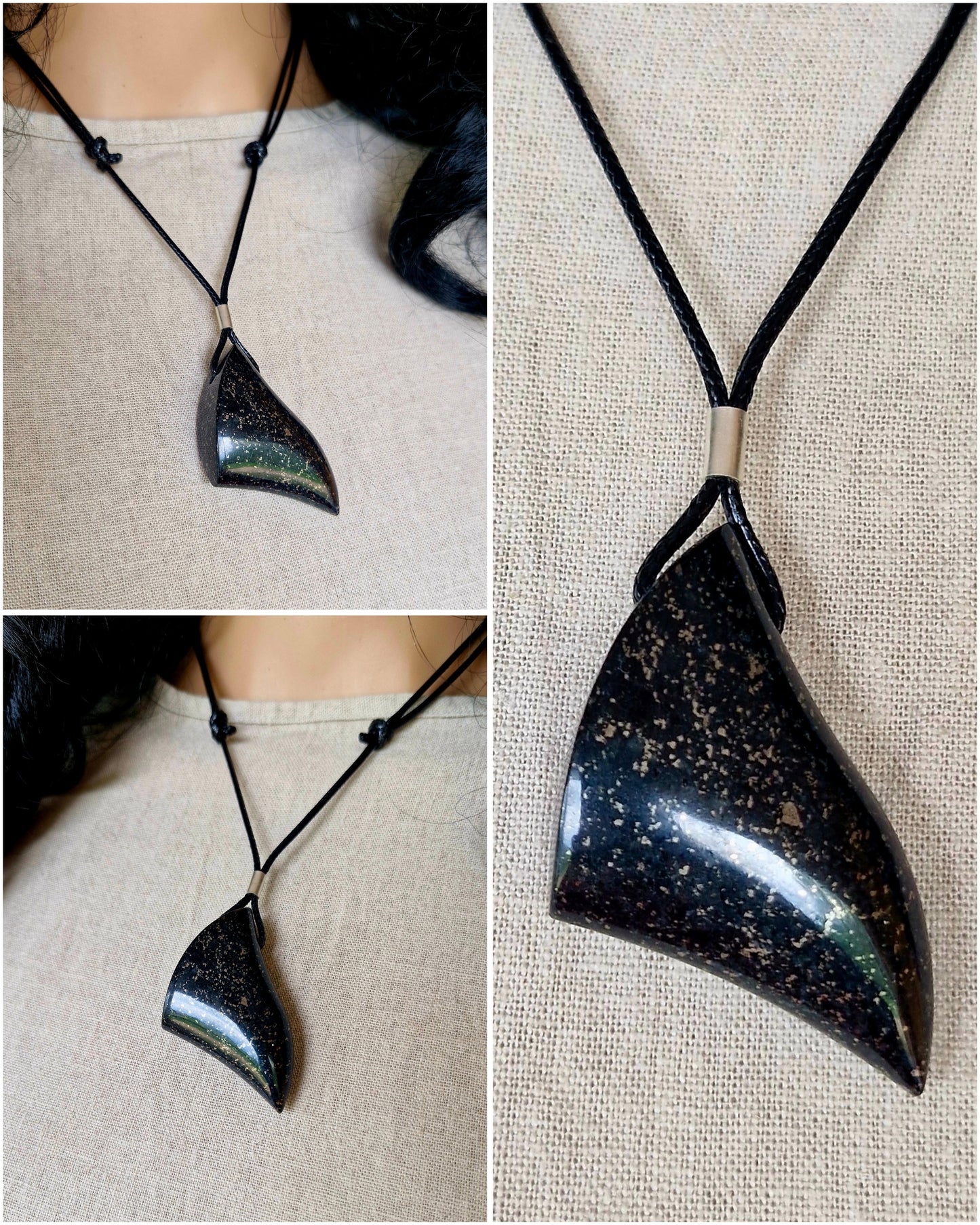 Kulons - magnetīts + pirīts (magnetite + pirite)